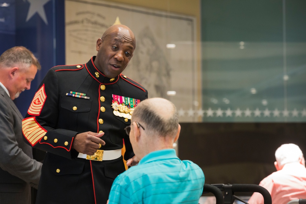 Armed Forces Retirement Home Cake Cutting Ceremony