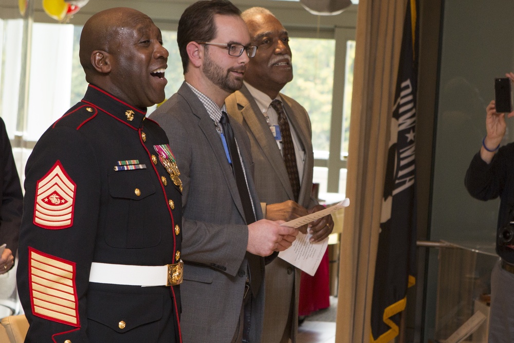 Armed Forces Retirement Home Cake Cutting Ceremony