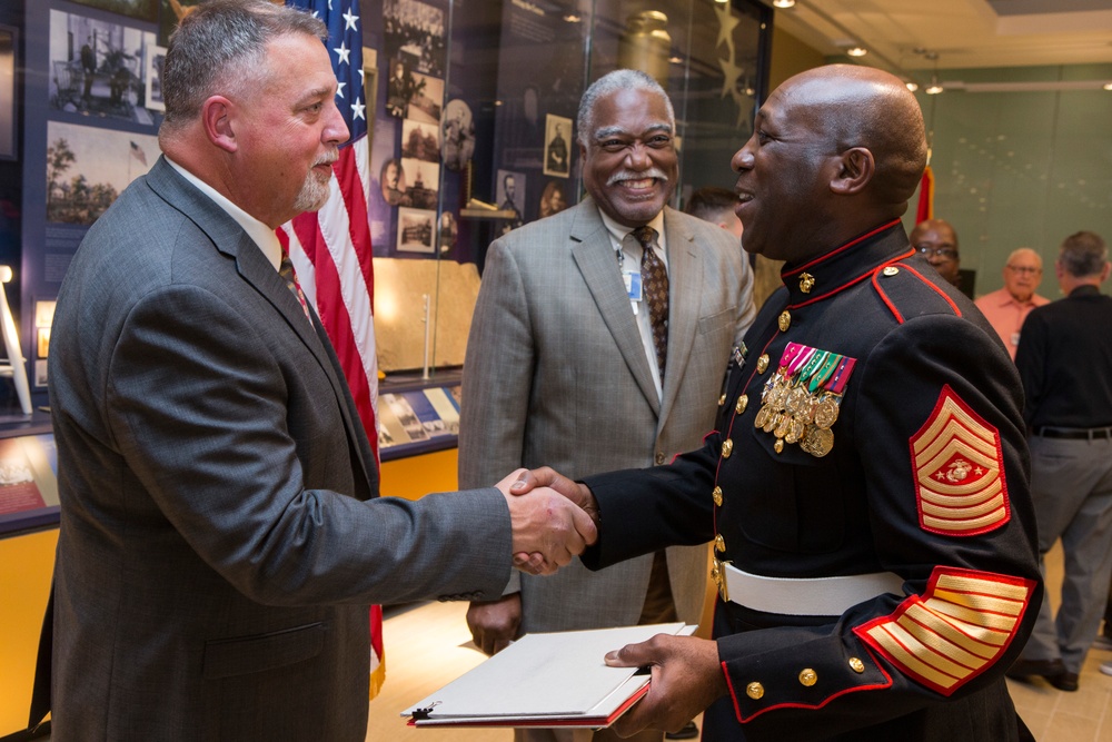 Armed Forces Retirement Home Cake Cutting Ceremony