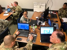 Personnel team works in JOC