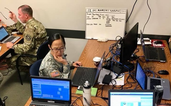 Personnel team works in JOC