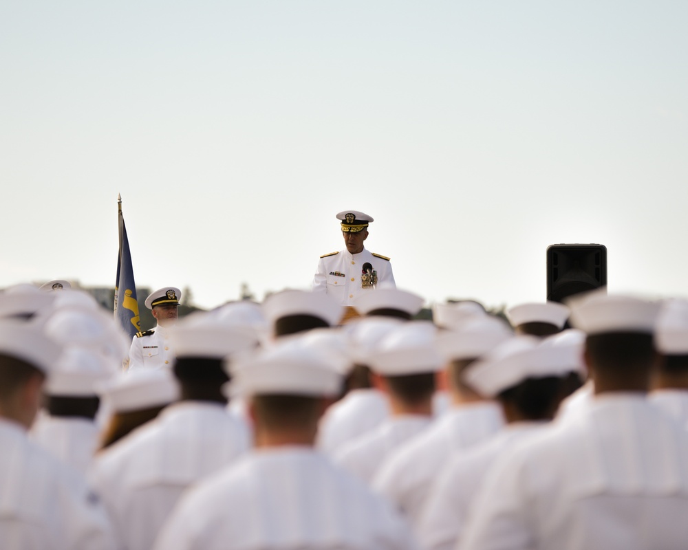 USS Somerset Change of Command