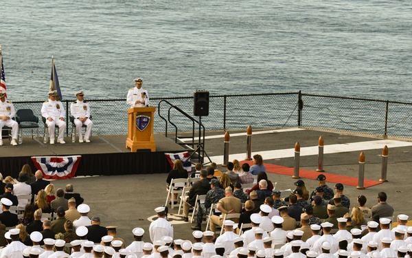 USS Somerset Change of Command
