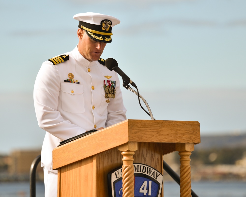 USS Somerset Change of Command