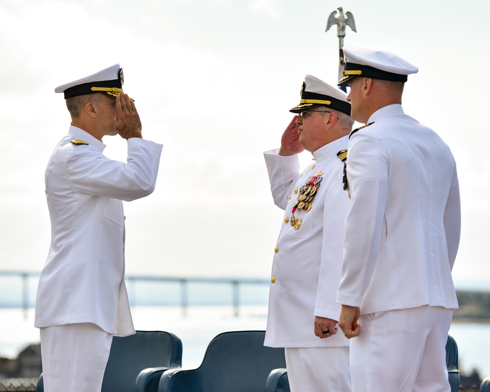 USS Somerset Change of Command