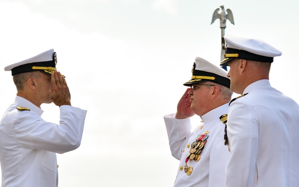 USS Somerset Change of Command