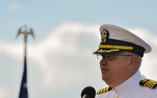 USS Somerset Change of Command