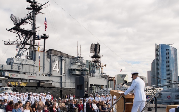 USS Somerset Change of Command
