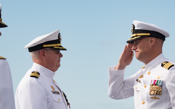 USS Somerset Change of Command
