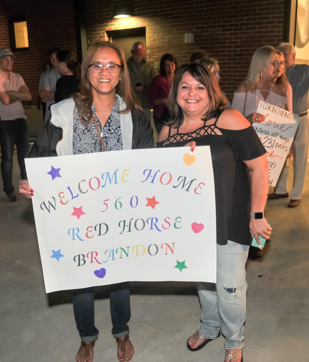 560th Red Horse Returns Home From Deployment