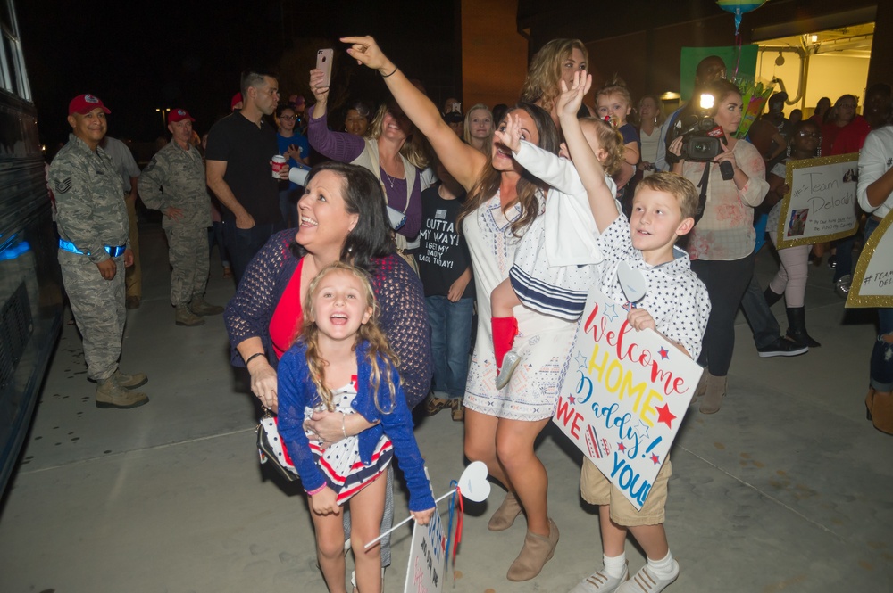 560th Red Horse Returns Home From Deployment