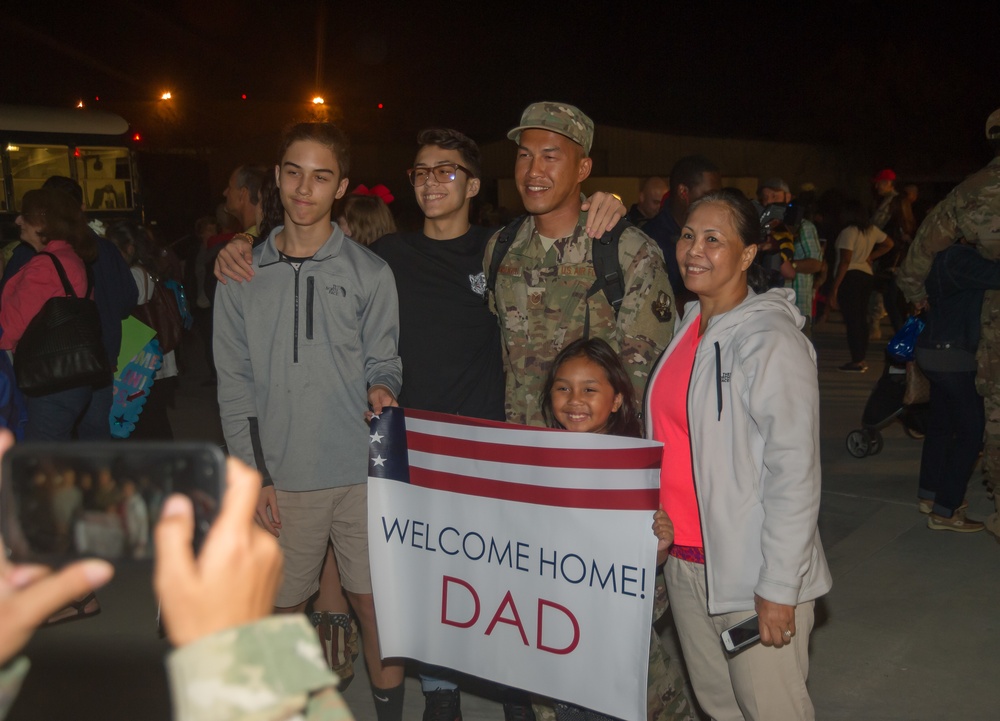 560th Red Horse Returns Home From Deployment