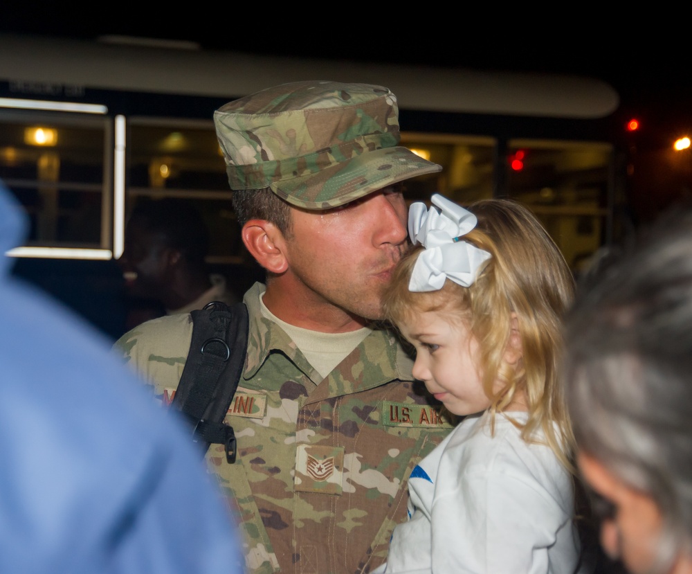 560th Red Horse Returns Home From Deployment