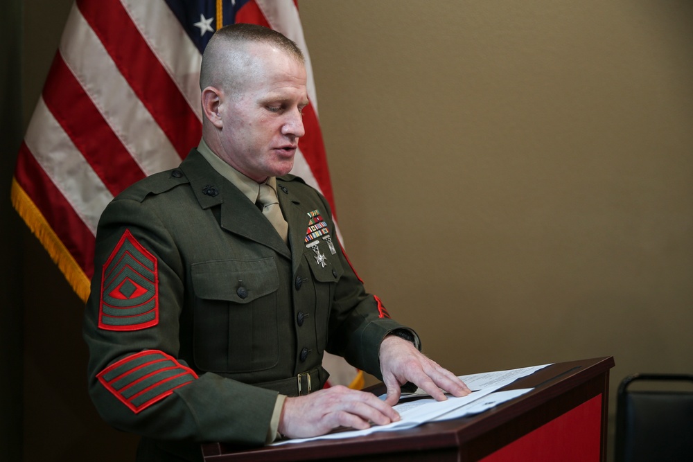 Lance Cpl. Cline Awarded Silver Star