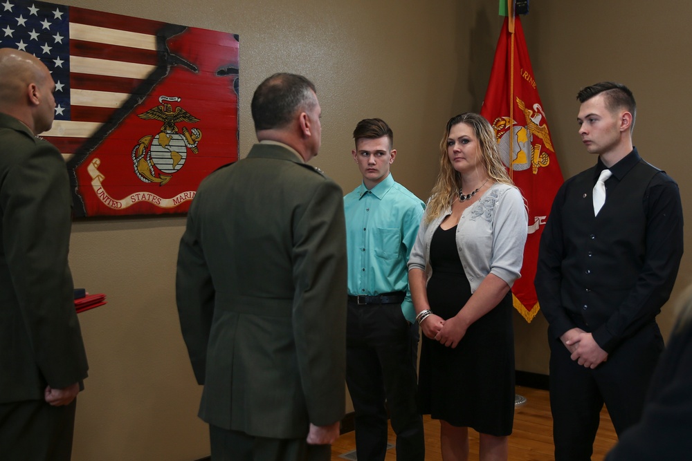 Lance Cpl. Cline Awarded Silver Star