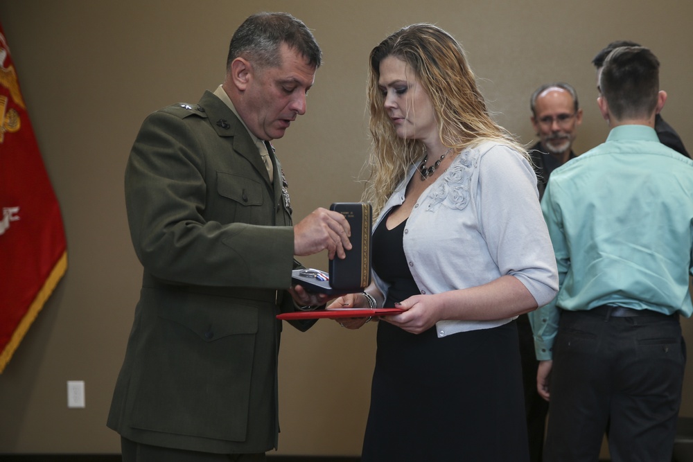 Lance Cpl. Cline Awarded Silver Star