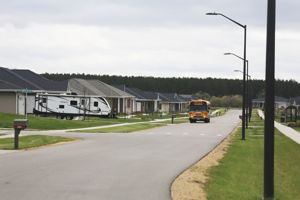 New housing on Fort McCoy's South Post