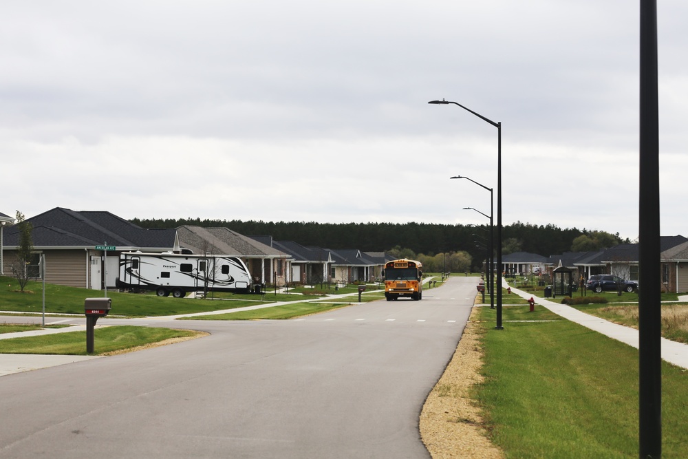 New housing on Fort McCoy's South Post