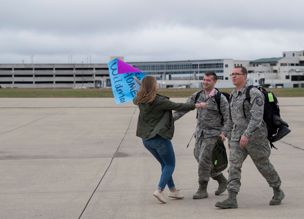 130th Airlift Wing returns from deployment
