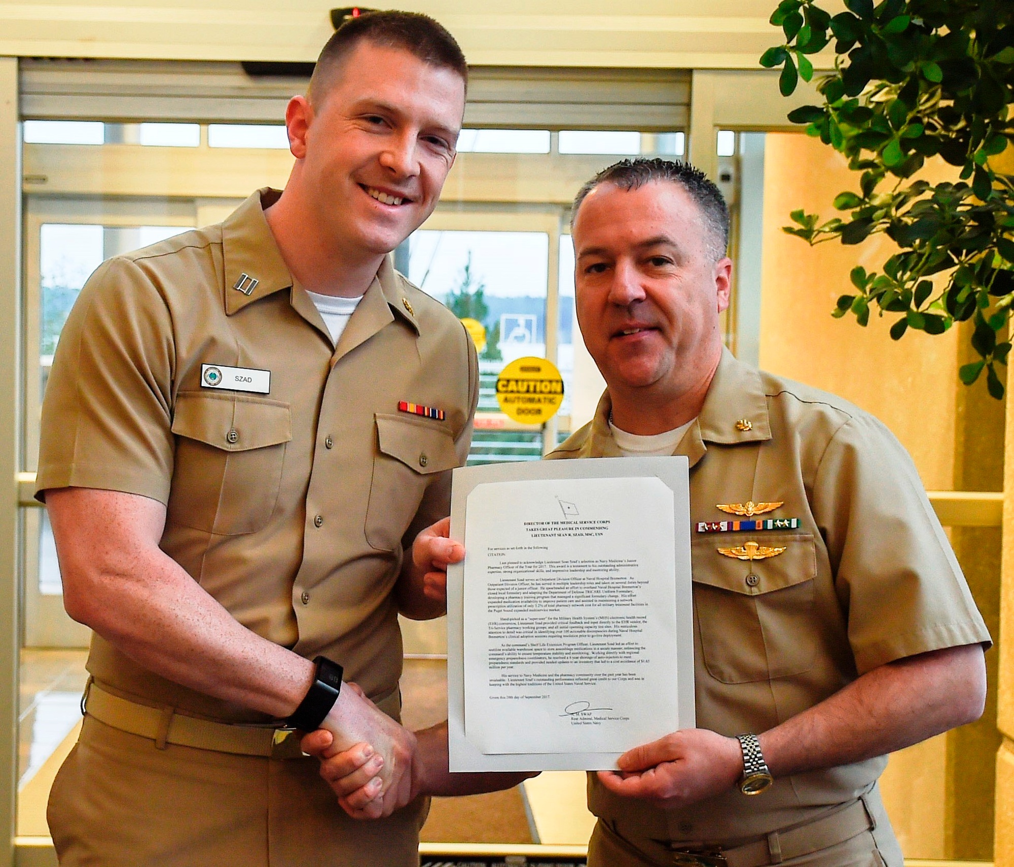 DVIDS - Images - 2017 Navy Junior Pharmacist of the Year