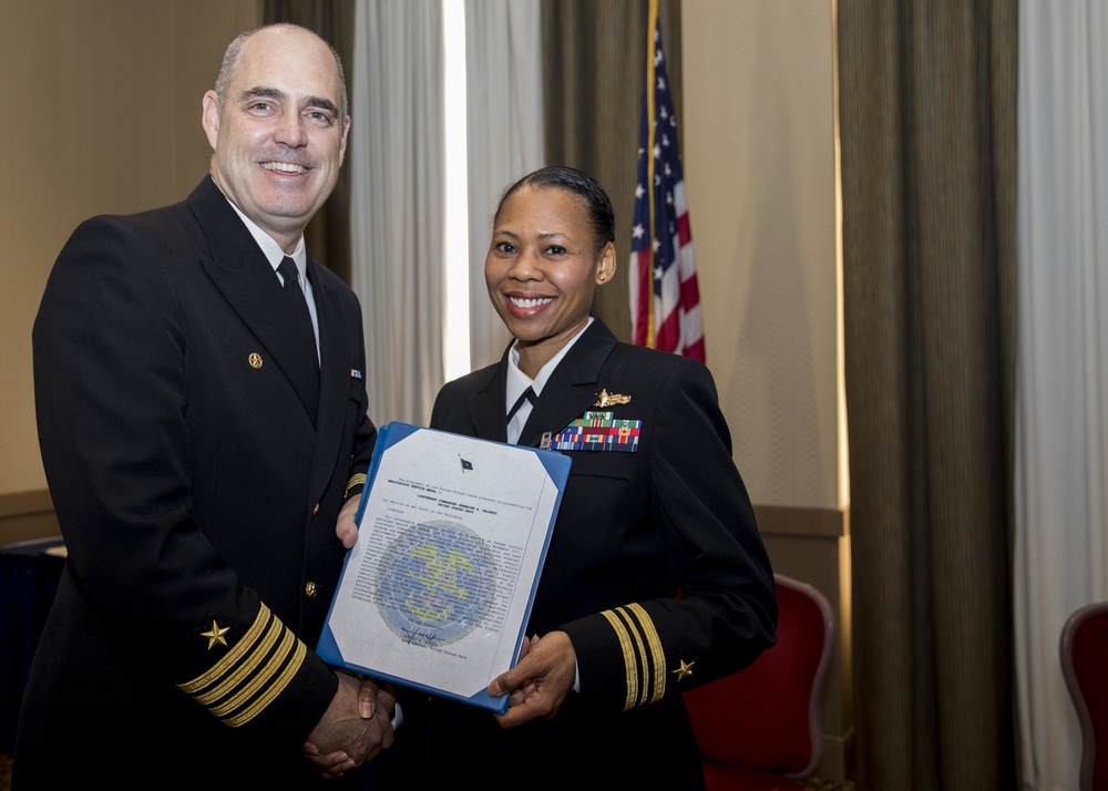 LCDR GERMAINE HALBERT RETIREMENT CEREMONY