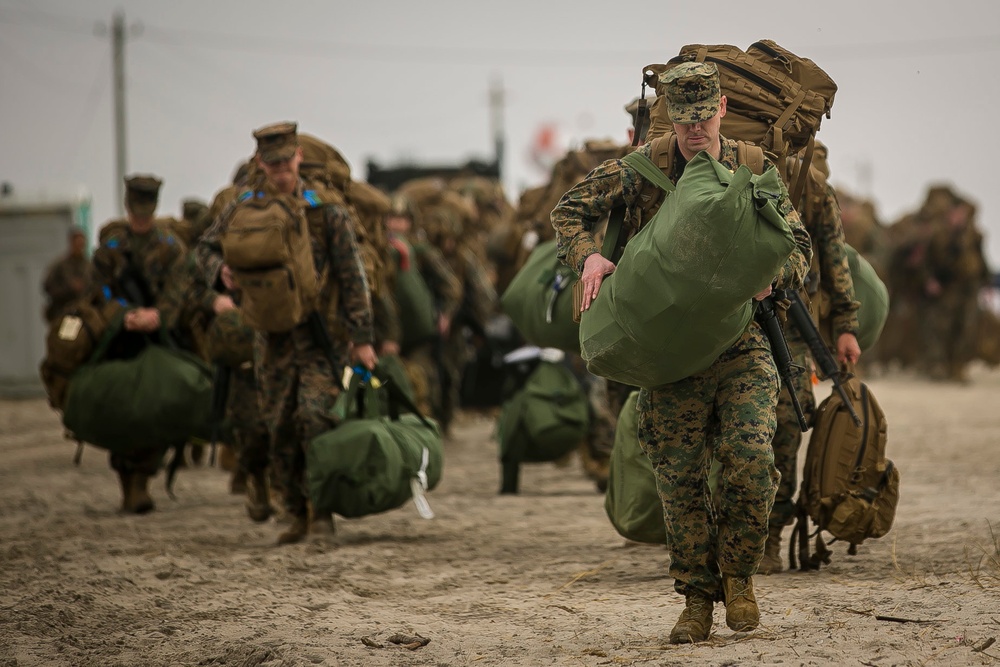 26th MEU Embarks for COMPTUEX