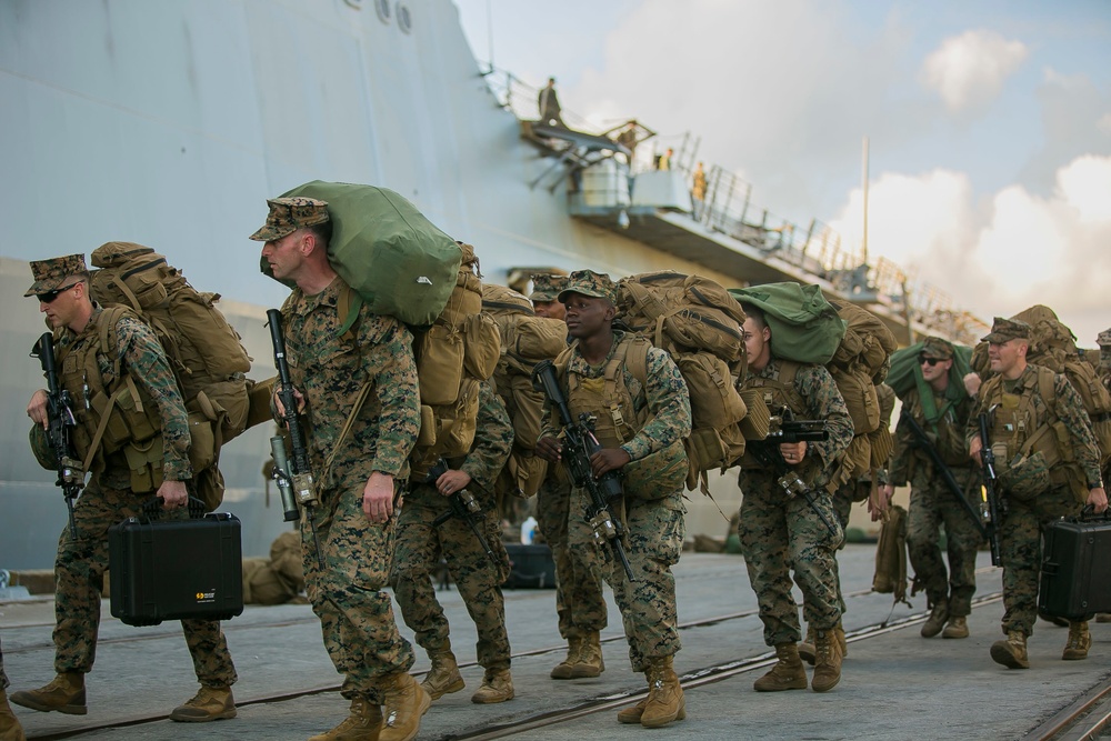 26th MEU Embarks for COMPTUEX