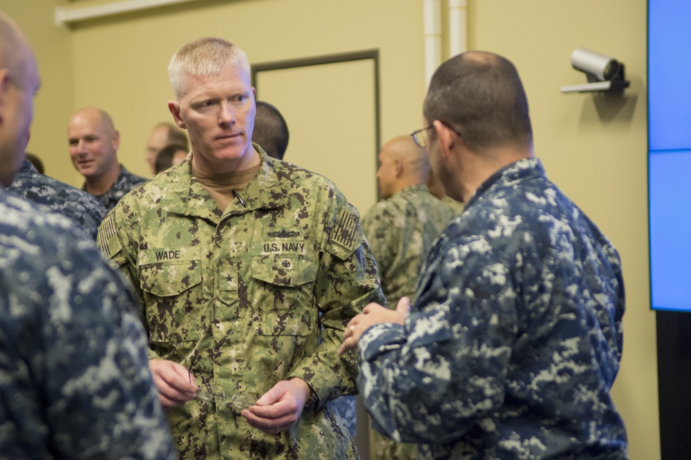 DVIDS - Images - Rear Admiral Wade Talks to Representatives at the LCS ...