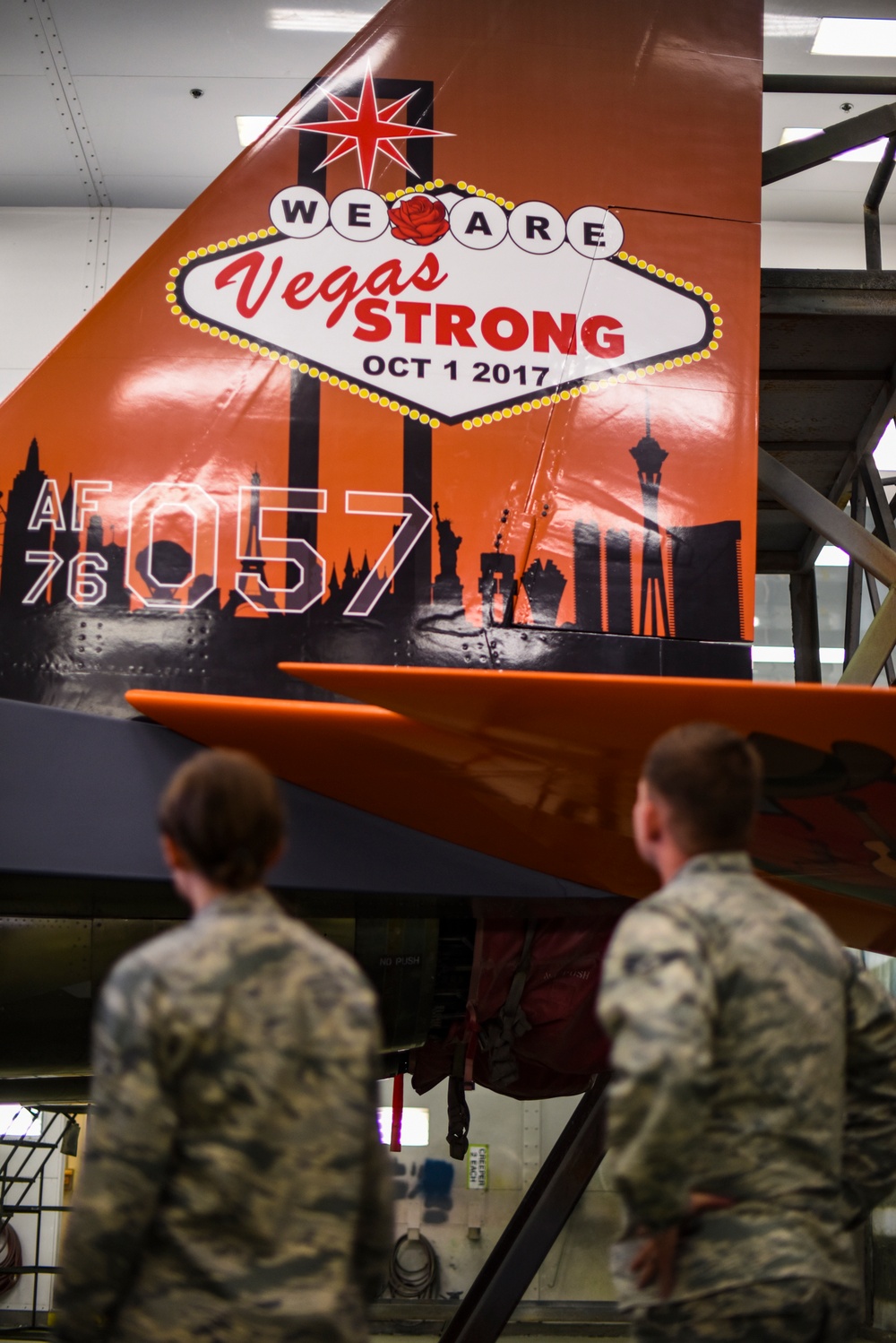 Nellis shows it is Vegas Strong