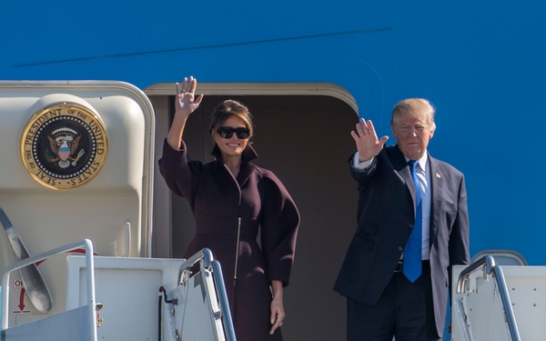 President Trump Visits Yokota