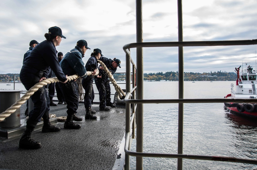 Stennis Gets Underway