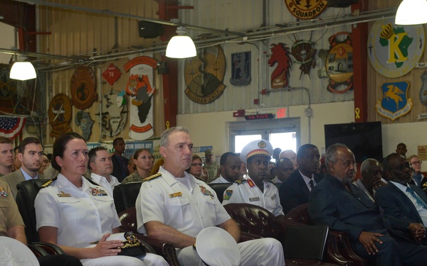 President of Djibouti visits Camp Lemonnier