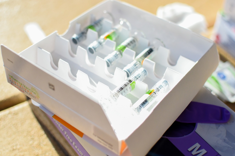 102d Medical Group Provides Flu Vaccines