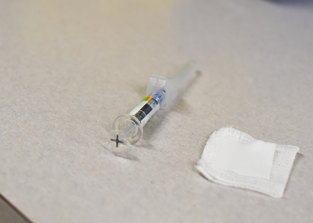 102d Medical Group Provides Flu Vaccines