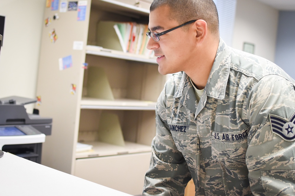 102d Medical Group Performs Records Management