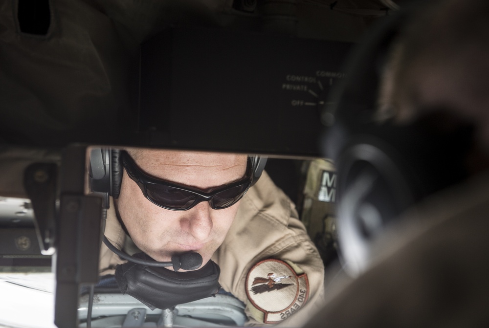 KC-135 Provides Aerial Refueling for French Rafales and E/A-18G Growlers