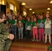 Sailors from Naval Support Facility (NSF) Redzikowo visit a local school in Slupsk, Poland