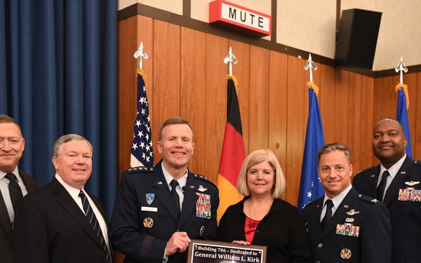 WPC Theater dedicated to Kirk, founding father