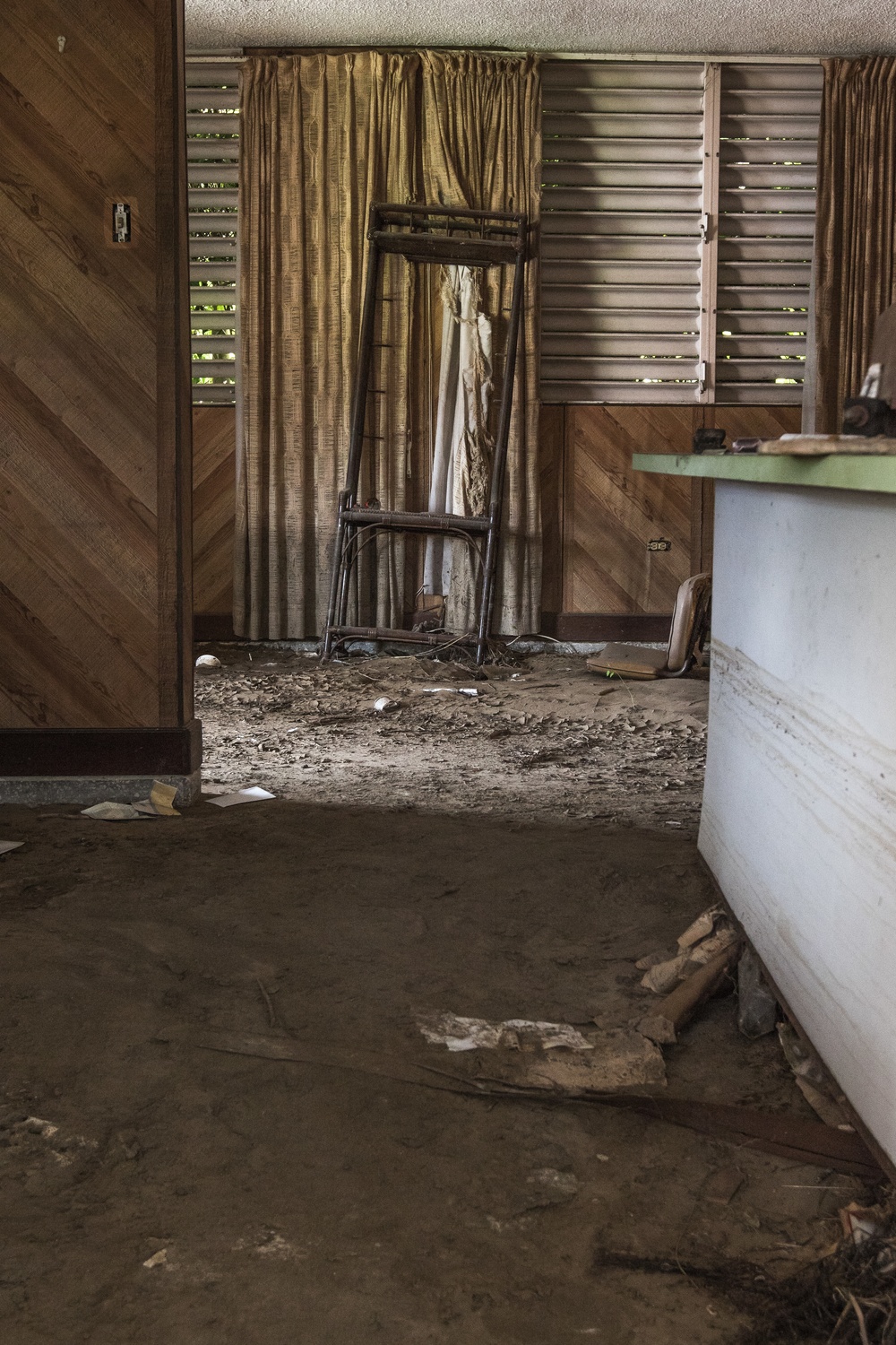 Home Flooded with River Muck after Hurricane Maria, Puerto Rico