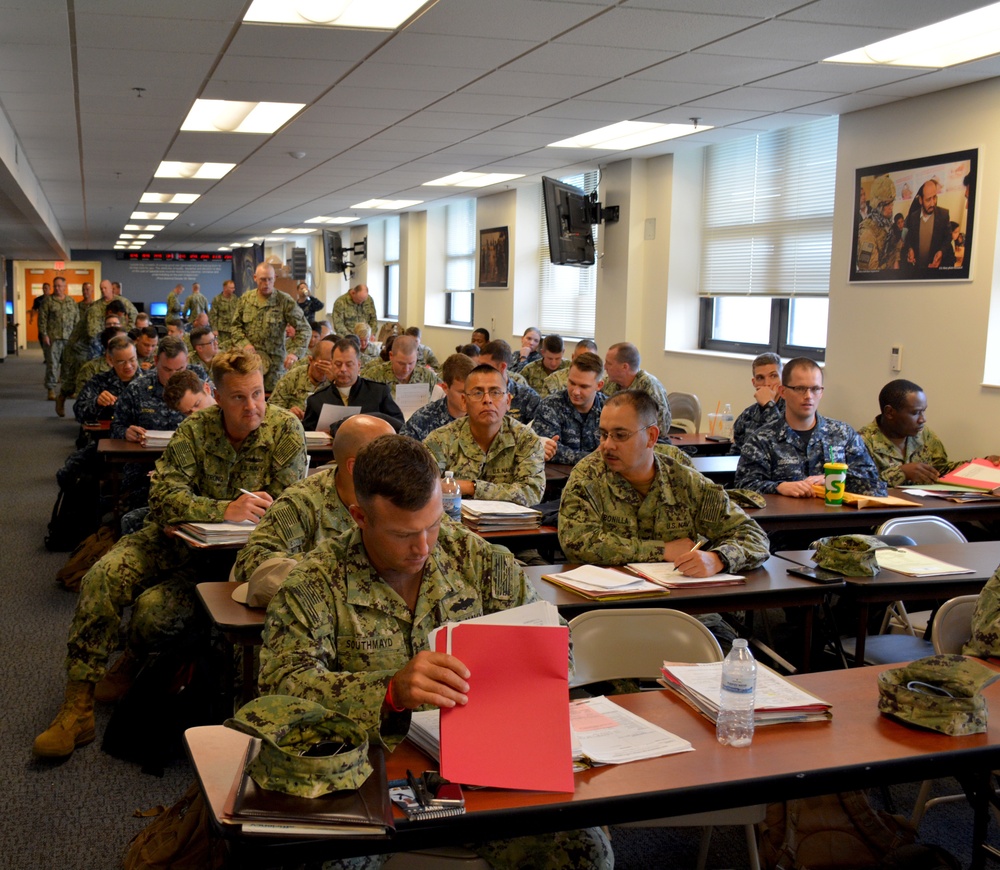 Deployers are Briefed for Mobilization
