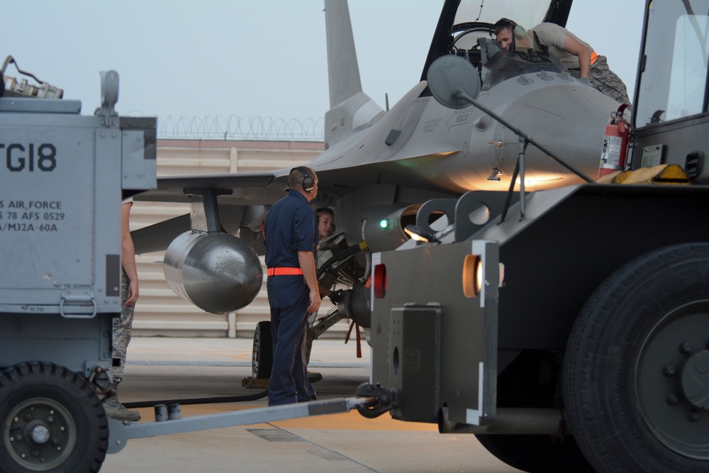 Deployed 115th FW Airmen train like they fight