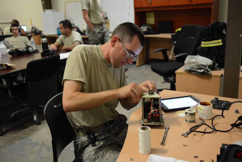 Deployed 115th FW Airmen train like they fight