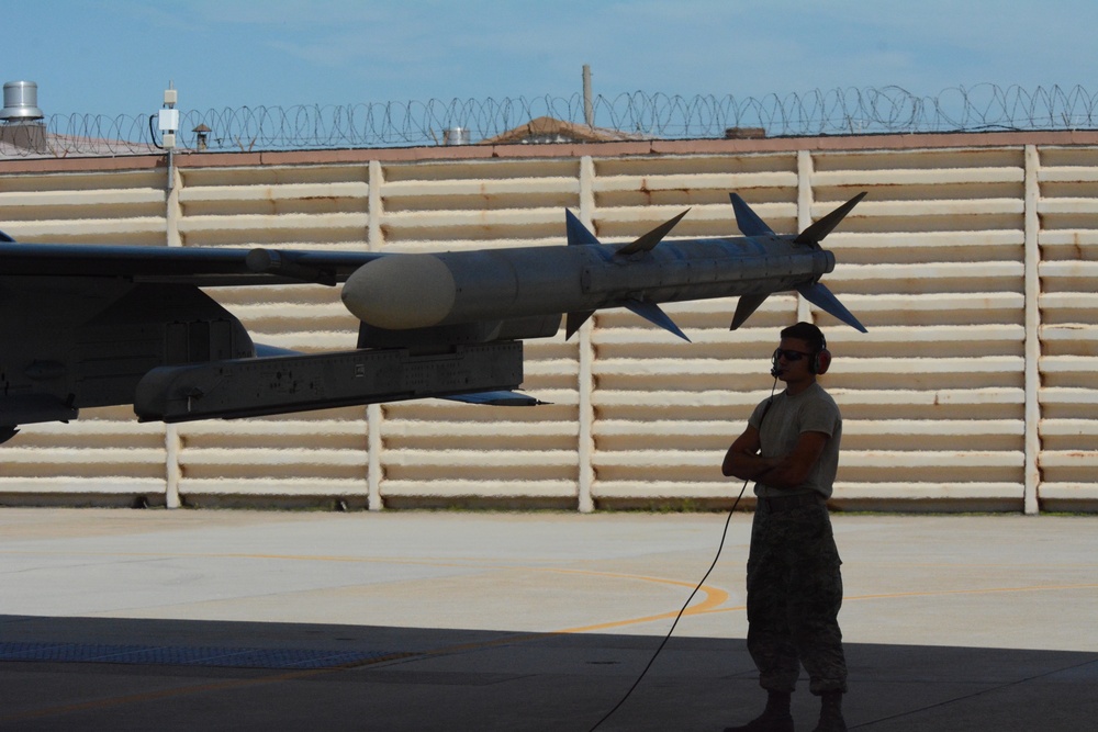 Deployed 115th FW Airmen train like they fight