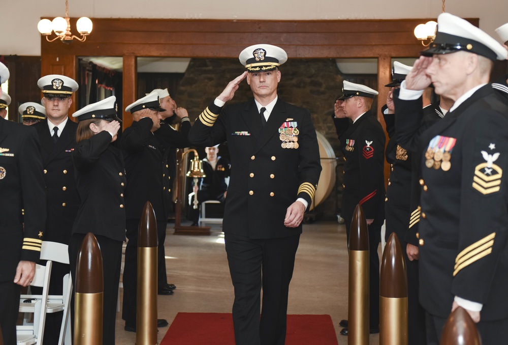 FCC/C10F Navy Reserve Holds Change of Command