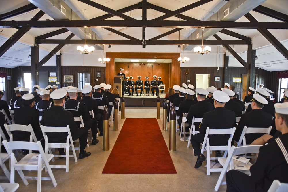 FCC/C10F Navy Reserve Holds Change of Command