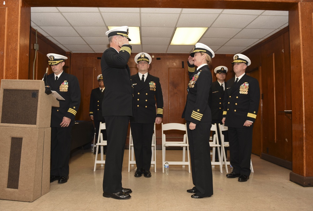 FCC/C10F Navy Reserve Holds Change of Command