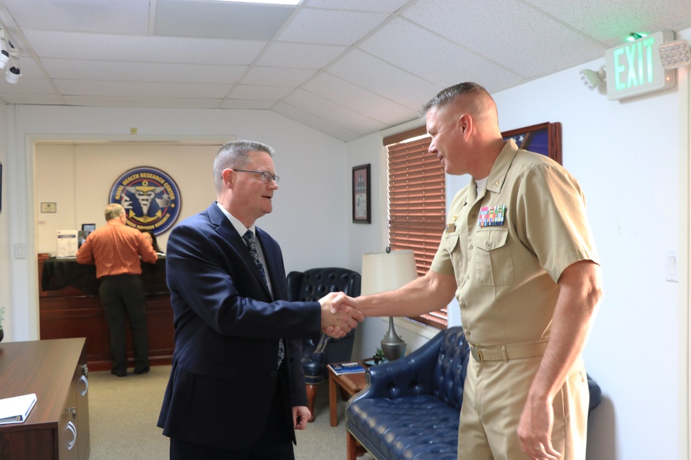 Top Defense Health Agency R&amp;D Official Visits NHRC