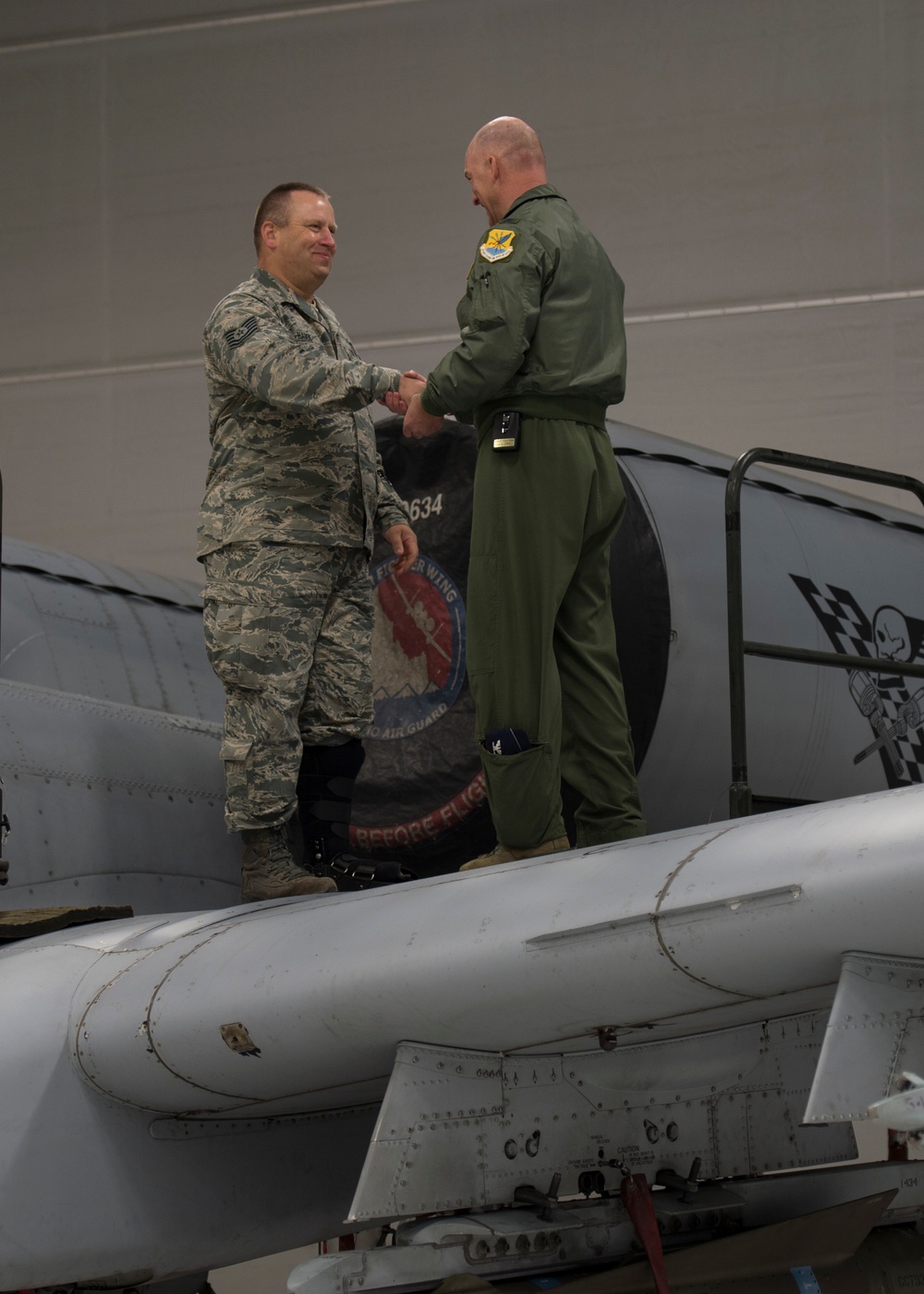 Airmen Coined at All-Call