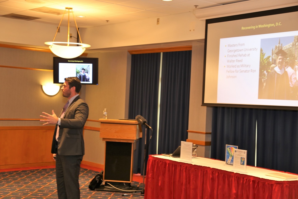 National Disability Employment Awareness Month: Veteran shares lessons learned after becoming disabled during Fort McCoy event