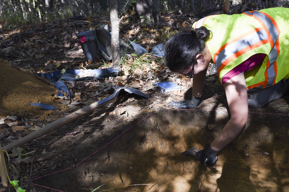 Uncovering time: Archeologists perform excavations at Eustis